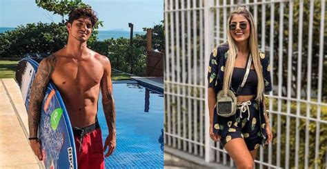 Bommer, julian j thiago g. Gabriel Medina e Hariany Almeida são vistos aos beijos em ...