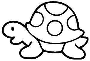 Tortoise gambar kura kura kartun hitam putih clipart 1217185. POLA KERAJINAN KAIN FLANEL | Rinapramana's Blog