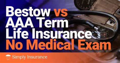 It's important to have your facts together before determining the company and the policy. Bestow vs AAA Term Life Insurance No Medical Exam (In 2021)