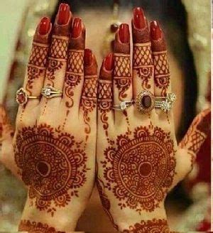 Pakistani mehendi designs and arabic designs are best for eid.the above design looks pretty on hands and is not too messy or intricate. Round Mehandi Design Patch : 30 Basic Mehndi Designs For ...