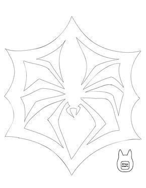 Jack skellington's paper spider snowflake: Nightmare Before Christmas Snowflake | Facas, Japonesas ...