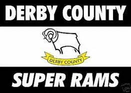 Derby county badge épinglette en émail (p122). Supporters raising money for Monster Flag - Derby County-Mad