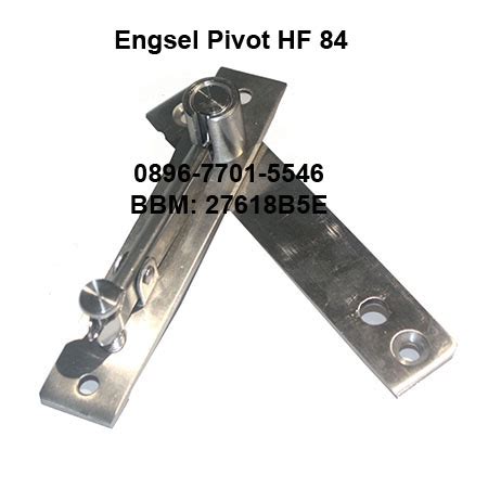 Engsel pivot putar stainless sus 304 4mm u pintu kayu max 120kg: Engsel Pivot Pintu dan Jendela Kayu - Lintang Fittings