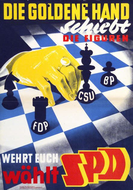 Kostenlos ist dieser service nicht. Plakate der SPD 1945-1957 - 120 Jahre BayernSPD