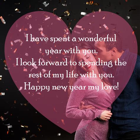 Romantic Happy New Year Wishes For Girlfriend | Happy new year wishes, Funny wishes, New year wishes
