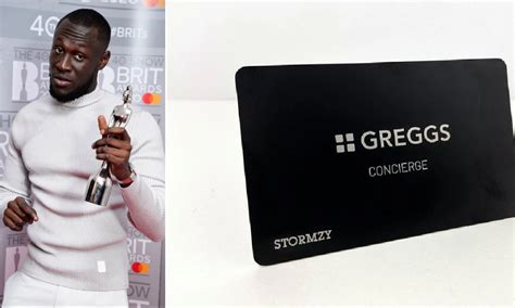 Greggs has issued its first ever official black card, giving stormzy the provision to greggs is late to the idea of black cards. Stormzy Is The First Person To Receive The New Greggs Black Card - Sick Chirpse