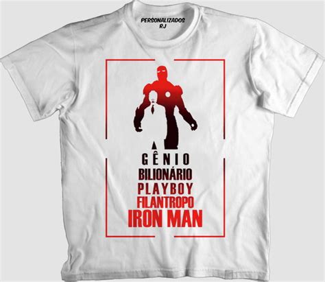 Civil war iron man/tony stark (robert downey jr.) photo credit: Caneca Iron Man Homem de Ferro Genio Bilionario Playboy | Elo7