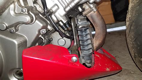 The sv1000's suspension's standard s models are also easy for oil & filter changes. Bike's been leaking a bit oil, can i change this seal ...