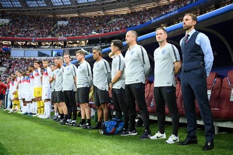 Gareth southgate the head coach / manager of england looks on from the stands during the premier league match between sheffield united and liverpool fc at bramall lane on september 28, 2019 in. How Gareth Southgate Made the Waistcoat a Surprise World ...