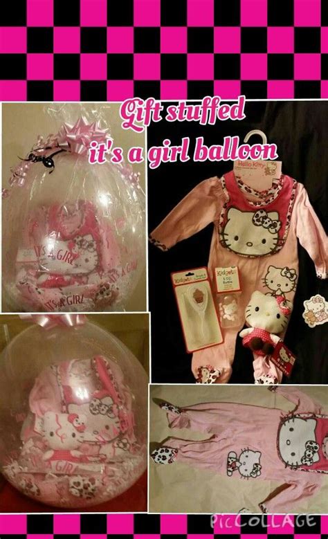 Check spelling or type a new query. Hello kitty it's a girl stuffed balloon | Balloon gift ...