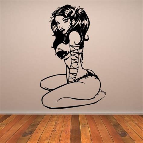 You will get a happy unexpected prize! Sexy Anime Bikini Cave Girl Wall Art Sticker Decal ...