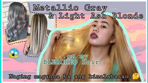 Since bleached hair is more porous, even with the protein filler, it absorbs more color than healthy hair does and ended up looking much darker than the intended color. COLORING MY BLEACHED HAIR || 120 PESOS ONLY || METALLIC ...