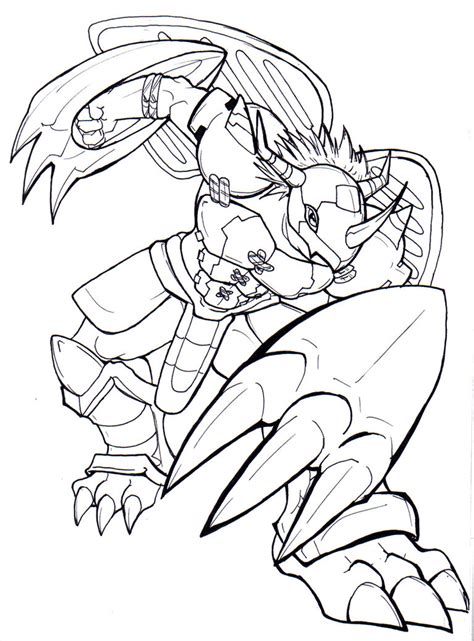 Where does the story of digimon take place? Greymon coloring pages download and print for free