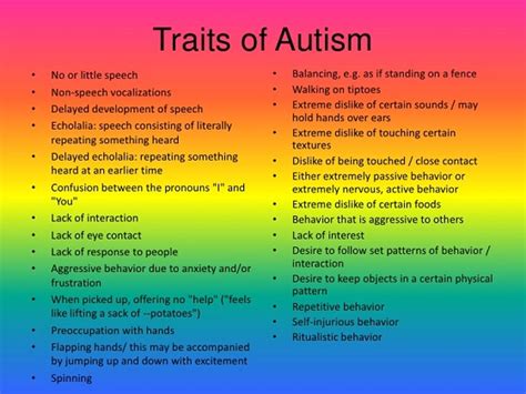 Please follow the navigation buttons below. Traits Many Actually Autistic People Have | Autistic Adults
