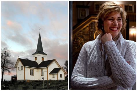 Djevelens lunefullhet er henne fremmed. Oppland Arbeiderblad - Sissel giftet seg i Hov kirke