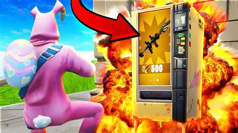 Vending machine was an item in battle royale that allowed players to obtain a displayed weapon or consumable. DESTROYING The Vending Machine Gameplay! | Fortnite Funny ...