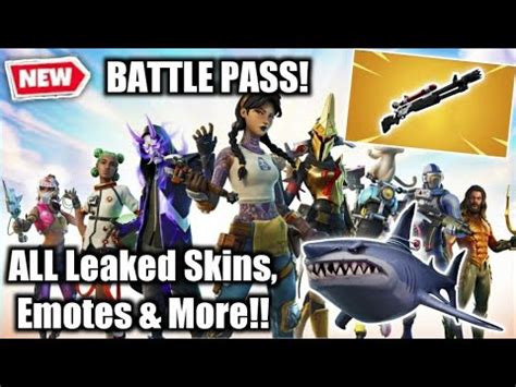 Fortnite cosmetic leaks can come out in multiple different ways. Fortnite | All Season 3 Leaked Cosmetics, Weapons, Items ...