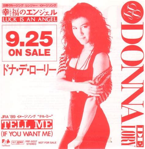 Wanna know you better wanna push you baby but never to far wanna show you heaven wanna feel like you just as strong as you are. Donna De Lory - Luck Is An Angel Lyrics | Genius Lyrics