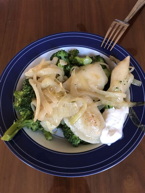 Maybe you would like to learn more about one of these? 455 cal fried pierogi and full fat sour cream dinner ...