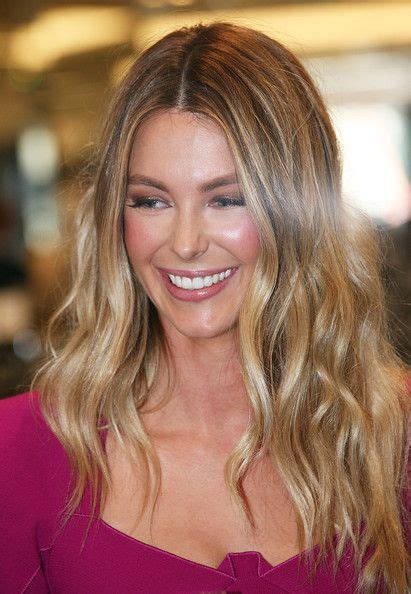 The star ambassadors attend everest race day Jennifer Hawkins Long Curls | Jennifer hawkins hair ...