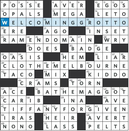 I personally have been reading this great paper for years and also played their crossword puzzles. WSJ Contest — Friday, January 15, 2021