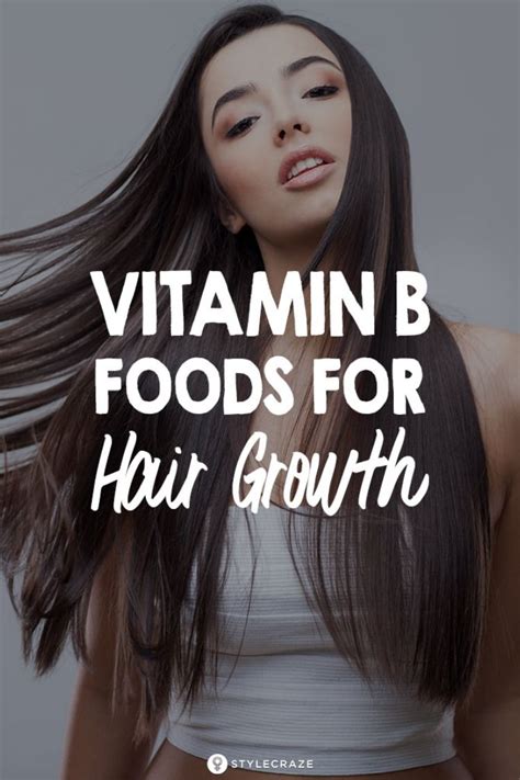 Stop hair loss and support regrowth. Top 5 Vitamin B Foods For Hair Growth | Vitamin b foods ...