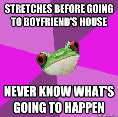 Spoilers from the bachelorette episode 3. Stretches before going to boyfriend's house never know ...