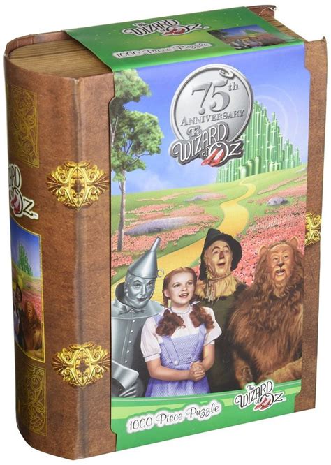 How long has masterpieces been making jigsaw puzzles? MasterPieces Classics Collection The Wizard of Oz Book Box ...