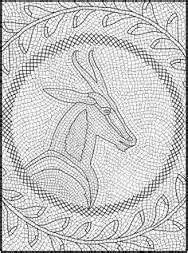 Once you know the colours you need what are the marbles and other stones. Image result for mosaic colouring sheets roman | Mosaic ...