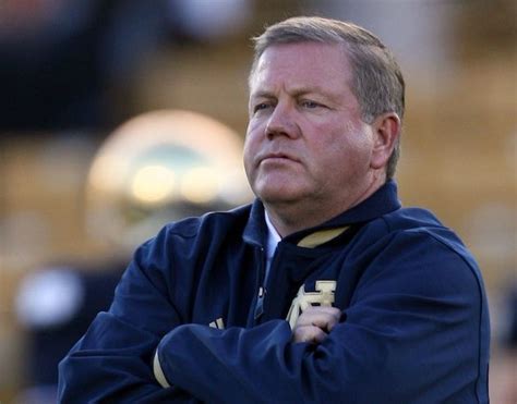Comprehensive college football news, scores, standings, fantasy games, rumors, and more. Coach Brian Kelly | Notre dame football