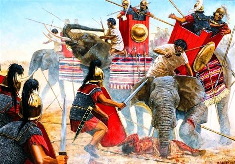 Pinturas de Guerra — 46 aC Batalla de Thapsus - Ancient Warfare