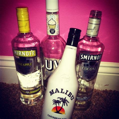 When you think of malibu, you probably don't think of the royal crown. alcohol, drinks, malibu, smirnoff | Alcoholic drinks ...