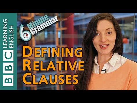 It was my dad who gave me tickets for the wembley stadium. Defining clause | defining clauses (restrictive clauses ...