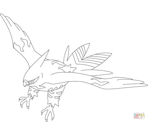 Pokemon coloring pages 468 printable coloring page. Pokemon Kleurplaten Zapdos Zapdos Pokemon Disegno Da ...