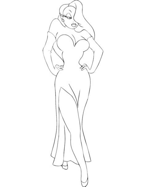 Search through 623,989 free printable colorings at getcolorings. Disegno di Jessica Rabbit da colorare per bambini ...