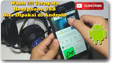 Maybe you would like to learn more about one of these? Tutorial Android - Cara Menggunakan Headphone USB di HP ...