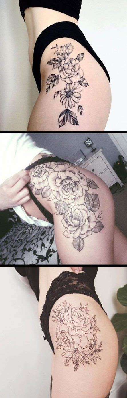 150 incredible thigh tattoo designs and meanings. Tattoo thigh floral roses 26+ Best ideas | Tattoos for ...