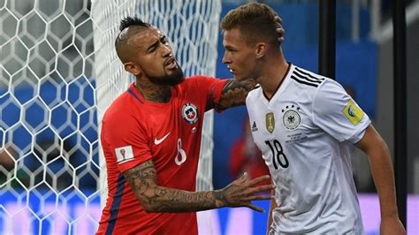 Tempers simmered on both sides and the game kimmich in particular played well as the match came to a close. Vidal revela o que disse em discussão com Kimmich - ESPN