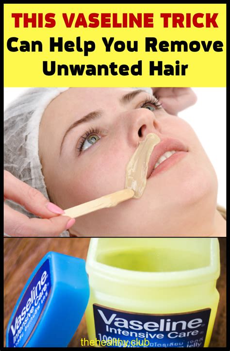 Possible side effects of epilating. This Vaseline Trick Can Help You Remove Unwanted Hair ...