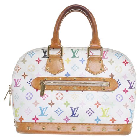 Louis vuitton date code, datum code. Louis Vuitton Tasche "Alma" Monogram Multicolore Canvas ...