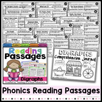 Oxford reading tree read with biff, chip, and kipper: Digraph Reading Passages - Fluency and Skill Based Comprehension Notebook | Reading passages ...