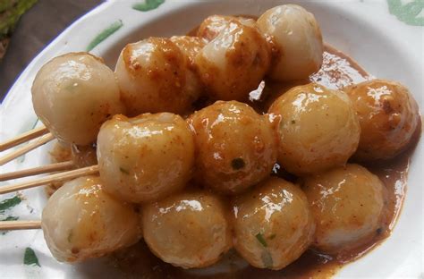 Resep bumbu kacang cilok, somay, sate, batagor dan otak otak, sedap mudah. Resep Cilok dan Bumbu Kacang yang Enak | TokoWahab Blog