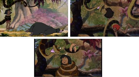 Years of constricting his various victims. Kaa and Mowgli, another scene | Mowgli, Kaa the snake ...