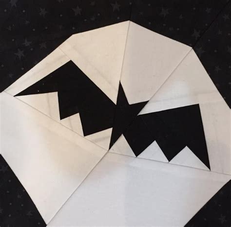 FREE Paper Pieced Halloween Block Patterns | Halloween ...