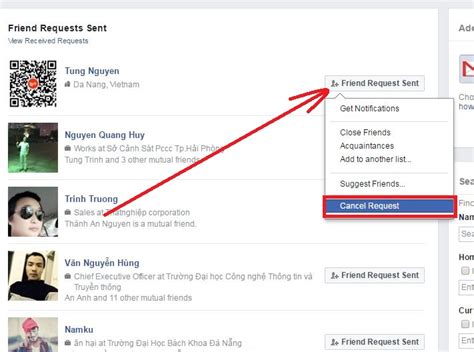 Request your data for download: How To Delete Pending Friend Requests