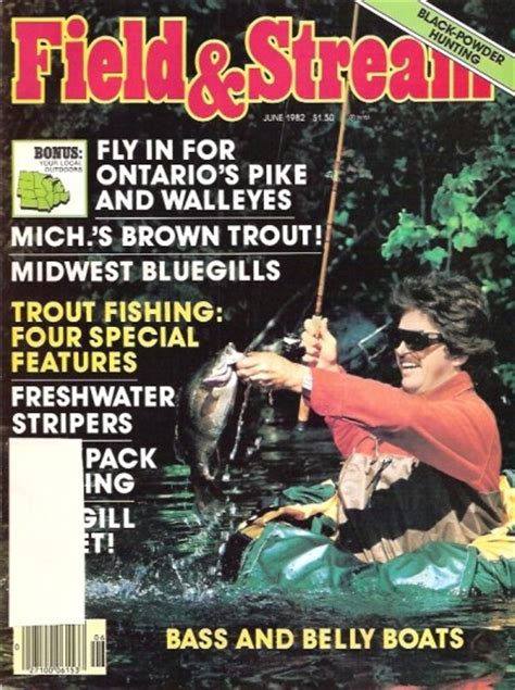 Does sportsman's warehouse price match online? Vintage Field and Stream Magazine - June, 1982 - Very Good Condition - Midwest Edition