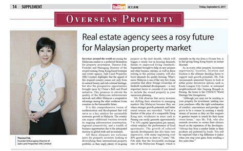 Check spelling or type a new query. Real estate agency sees a rosy future for Malaysian ...