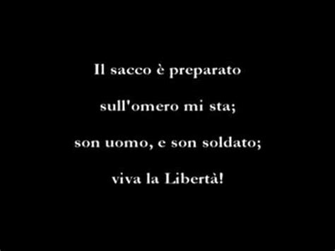 All'apparir del sole mi partirò da te! ADDIO MIA BELLA ADDIO - YouTube