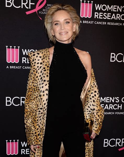 Sharon vonne stone (born march 10, 1958) is an american actress, producer, and former fashion model. SHARON STONE at An Unforgettable Evening in Beverly Hills ...