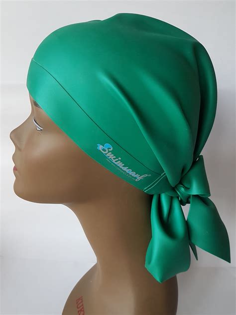 The hair guard also provides additional water protection over the ears. Pin by swimscarf on Swimscarf | Alternative fashion ...